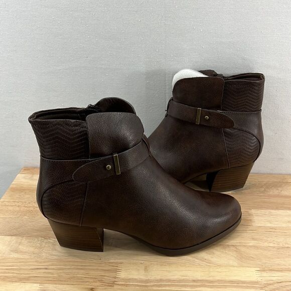 BareTraps Lane Ankle Booties- Brown- Size 10- NWOB - Picture 5 of 7